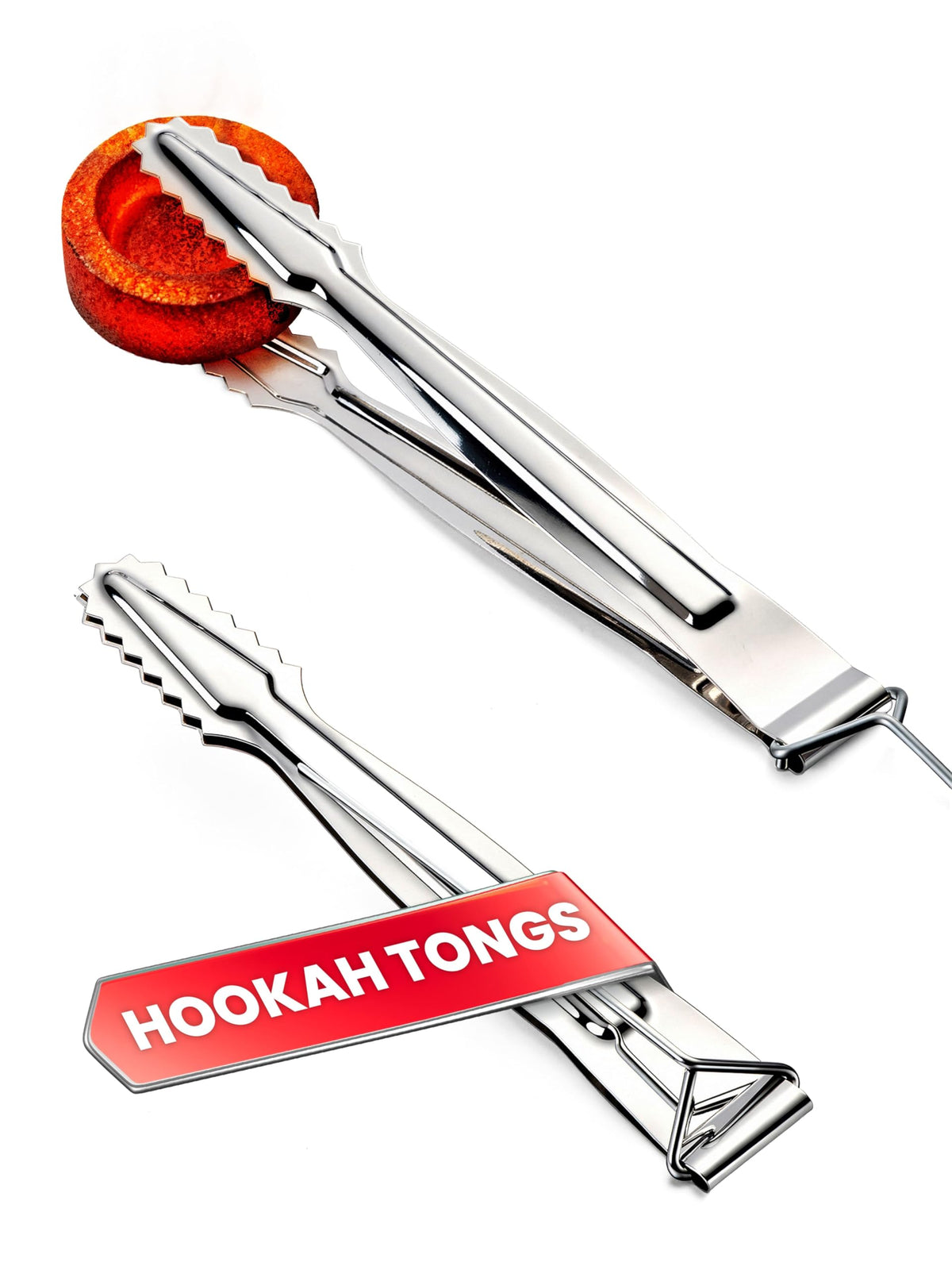M. ROSENFELD Hookah Tongs 2-Pack – 2-Pack 4.3 in