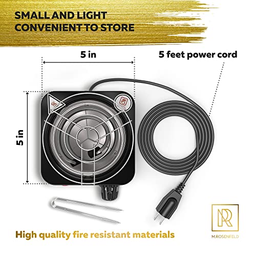 Charcoal Burner Black Heat