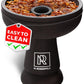 M. ROSENFELD Silicone Hookah Bowl – Black / 1-Hole