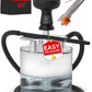 M. ROSENFELD YADO Square LED Acrylic Hookah Set – Original YADO To Go (Black)