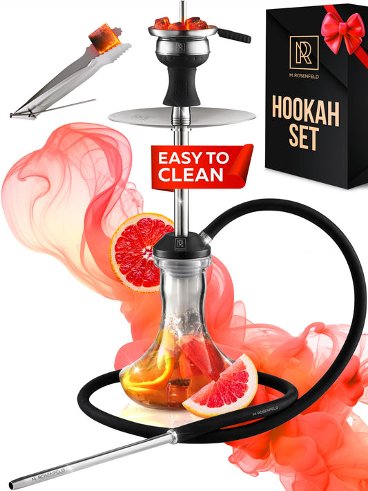 M. ROSENFELD Premium Glass Hookah Sets – SSS 16"