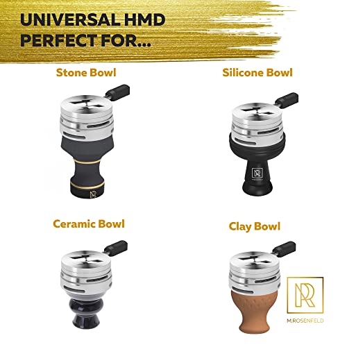 Hookah Bowl Set Premium Stone Black Bowl